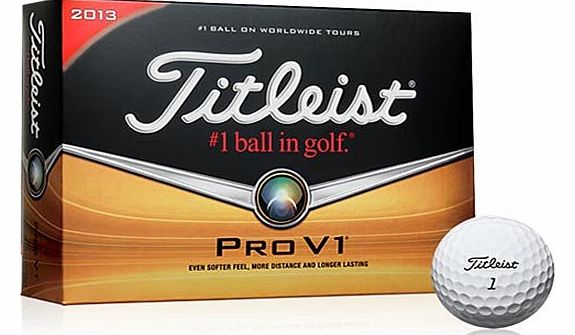 Titleist Pro V1 Golf Balls - Dozen - One Size Only