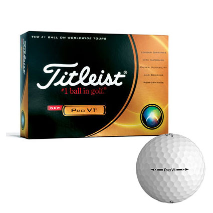 Titleist Pro V1 Golf Balls 12 Balls - 2009