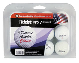 Titleist Pro V1 Refinished Lake Balls Pack of 12