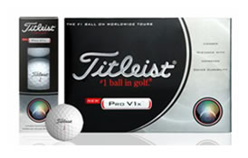 Titleist Pro V1X 2009 Golf Ball Dozen