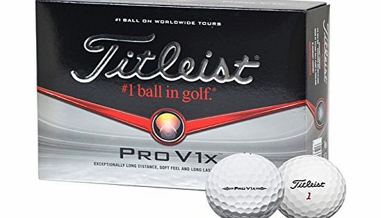 Titleist Titliest Pro V1x 2011 Golf Balls 12 PACK White