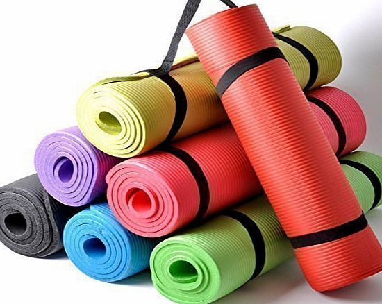 TNP Accessories Thick Cushioned Pilates and Yoga Mat 182cm x 60cm x 16mm - Pink