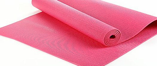 TNP Accessories Yoga Exercise Fitness Workout Non Slip Mat With Carry Case 6mm Thick TNP Accessories (Pink)