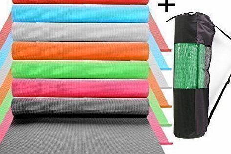 TNP Accessories YOGA MAT - 6mm thick. Be kind to your knees AUBERGINE (Grey)