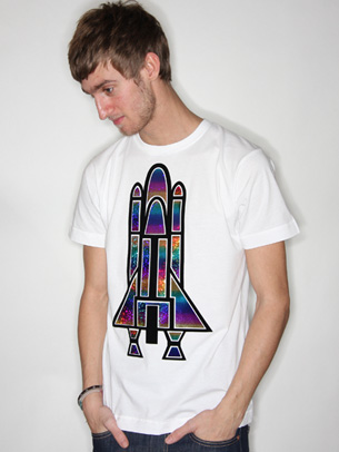 Rocket Holographic T-Shirt