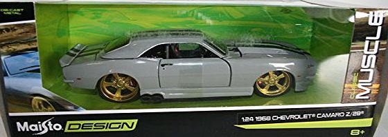Tobar Maisto 1968 Chevrolet Camaro Z28 Classic Muscle - 1:24 Scale Diecast Car
