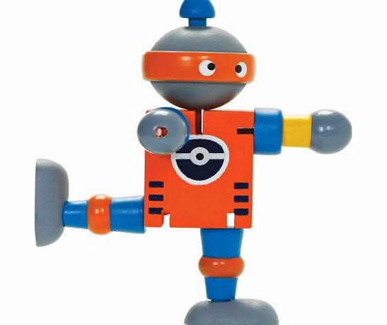 Tobar Wooden Robot Flexi Toy