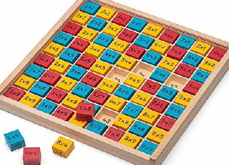 Tobar Wooden Times Table Board