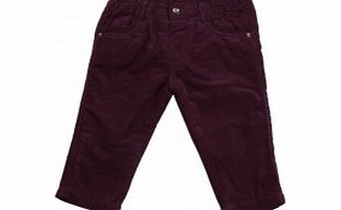 TODDLER Girls Cassis Baby Cord Trousers BS L16/C2