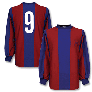Toffs 1970and#39;s Barcelona Home L/S Shirt - Johan Cruyff