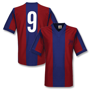 Toffs 1970and#39;s Barcelona Home Shirt - Johan Cruyff