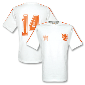 Toffs 1970and#39;S Holland Away Shirt - Johan Cruyff