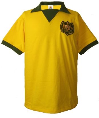 TOFFS Australia 1974 World Cup Qualifying Shirt. Retro