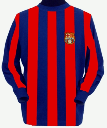 TOFFS Barcelona 1960s. Retro Football Shirts