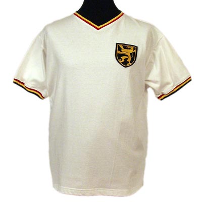 TOFFS Belgium 1960s away. Retro Football Shirts