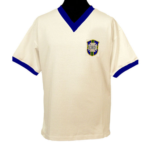 TOFFS Brazil 1949 away shirt. Retro Football Shirts