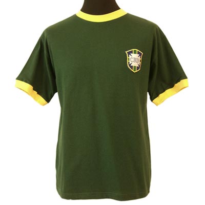 TOFFS Brazil 1960s away shirt. Retro Football