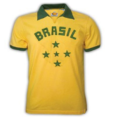 Brazil 1960s Retro Football shirt