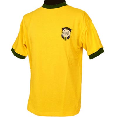 TOFFS Brazil 1970s World Cup Final Shirt Retro