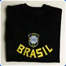 TOFFS Brazil Black Goalkeeper shirt. Retro Football