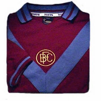 TOFFS Burnley 1977. Retro Football Shirts