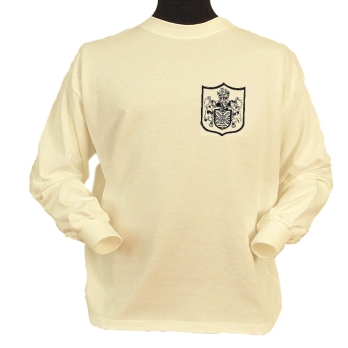 Fulham 1960s retro football shirt