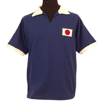 TOFFS Japan 1960s blue. Retro Football Shirts