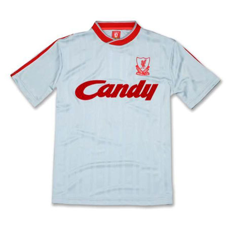 TOFFS Liverpool 1989-91 Away retro football shirt