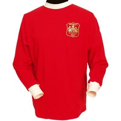 TOFFS MANCHESTER UTD 1963 Retro Football Shirts