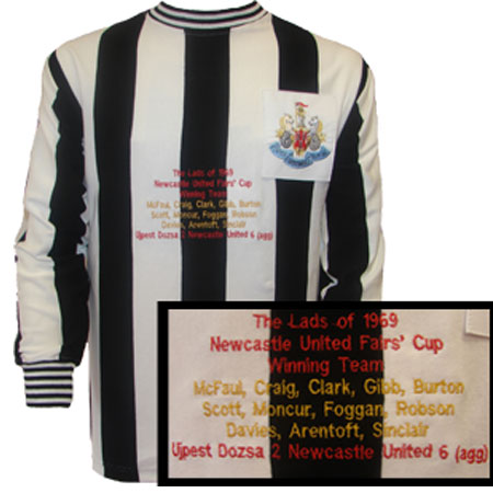 Newcastle United 40th Anniversary Fairs Cup