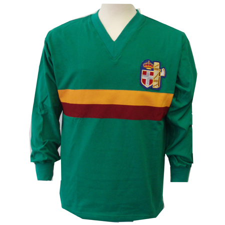 TOFFS ROMA 30 GREEN Retro Football Shirts