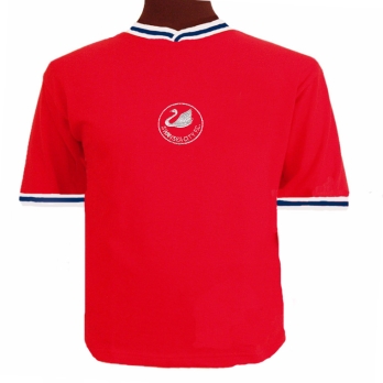 TOFFS Swansea City 1981 - 1984 retro football shirt