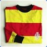 TOFFS THE THISTLE RED HOOPS Retro Football Shirts