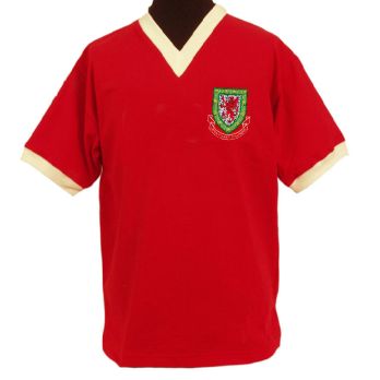 TOFFS Wales 1958 retro football shirt