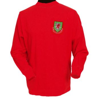 Wales 1960s retro football shirt