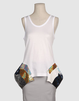 TOGA TOPWEAR Sleeveless t-shirts WOMEN on YOOX.COM