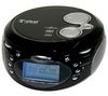 LRE-118 CDM CD/MP3 Radio Alarm Clock in Black