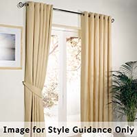 Tokyo Curtains Lined Eyelet Red 117 x 183cm