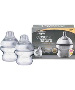 Tommee Tippee 150Ml Twin Pack Easivent Bottle