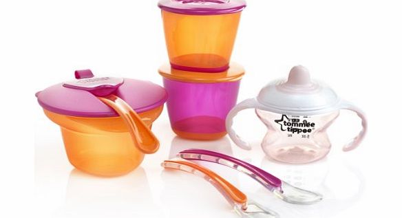 Tommee Tippee Explora Weaning Kit (Pink)