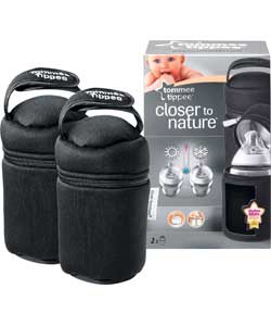 Tommee Tippee Insulated Bottle Carriers - 2 Pack