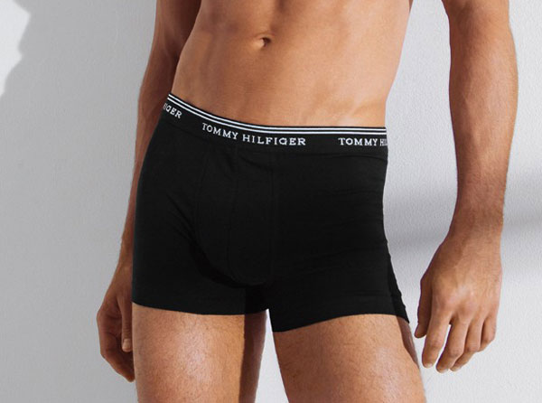 Black Core 3 Pair pack Boxer Short by Tommy Hilfiger