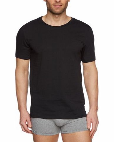 Cotton CN Short Sleeve 2Pack Mens T-Shirt Caviar X-Large