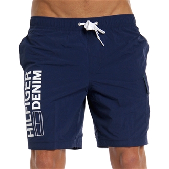 Tommy Hilfiger Denim Logo SS Swim Shorts