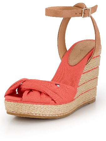 Tommy Hilfiger Emery Knot Hessian Wedge Sandal - review, compare prices