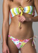 Tommy Hilfiger Hibiscus Surf bandeau bikini set