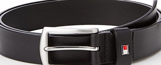 Tommy Hilfiger Mens Casual Belt, Black - (Black), 42 IN