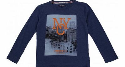 Photo NYC T-shirt Navy blue `8 years,10 years,12