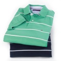 TOMMY HILFIGER short-sleeved striped polo shirt