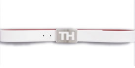 tommy Hilfiger Thick Fashion Belt White